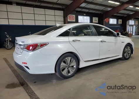 2013 Hyundai Sonata Hybrid from USA, damaged, VIN KMHEC4A49DA084983